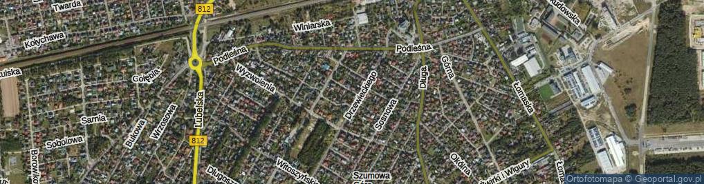 Zdjęcie satelitarne Maciąga Józefa ul.